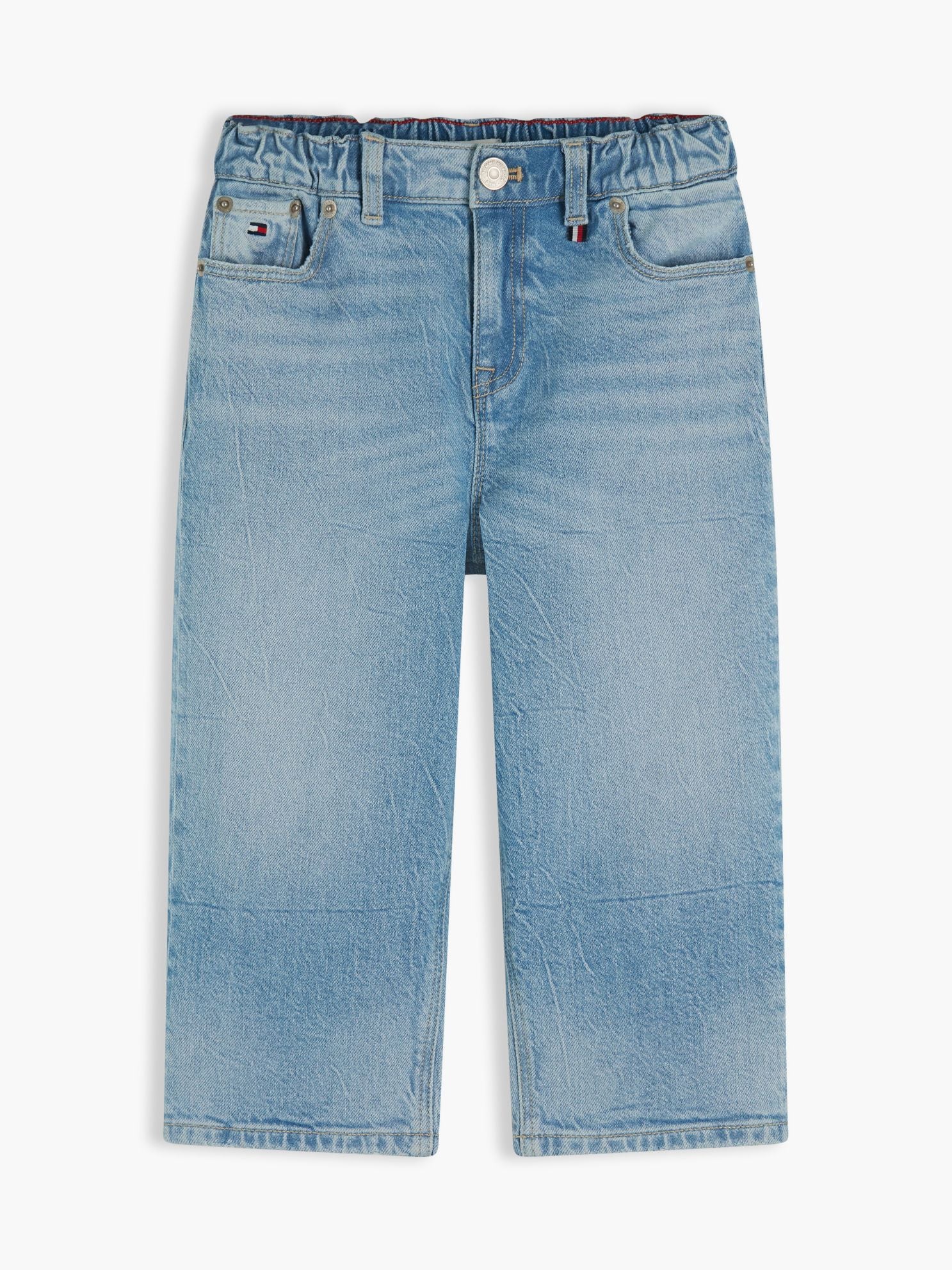 Tommy Hilfiger Kids' Wide Leg Pull-On Jean