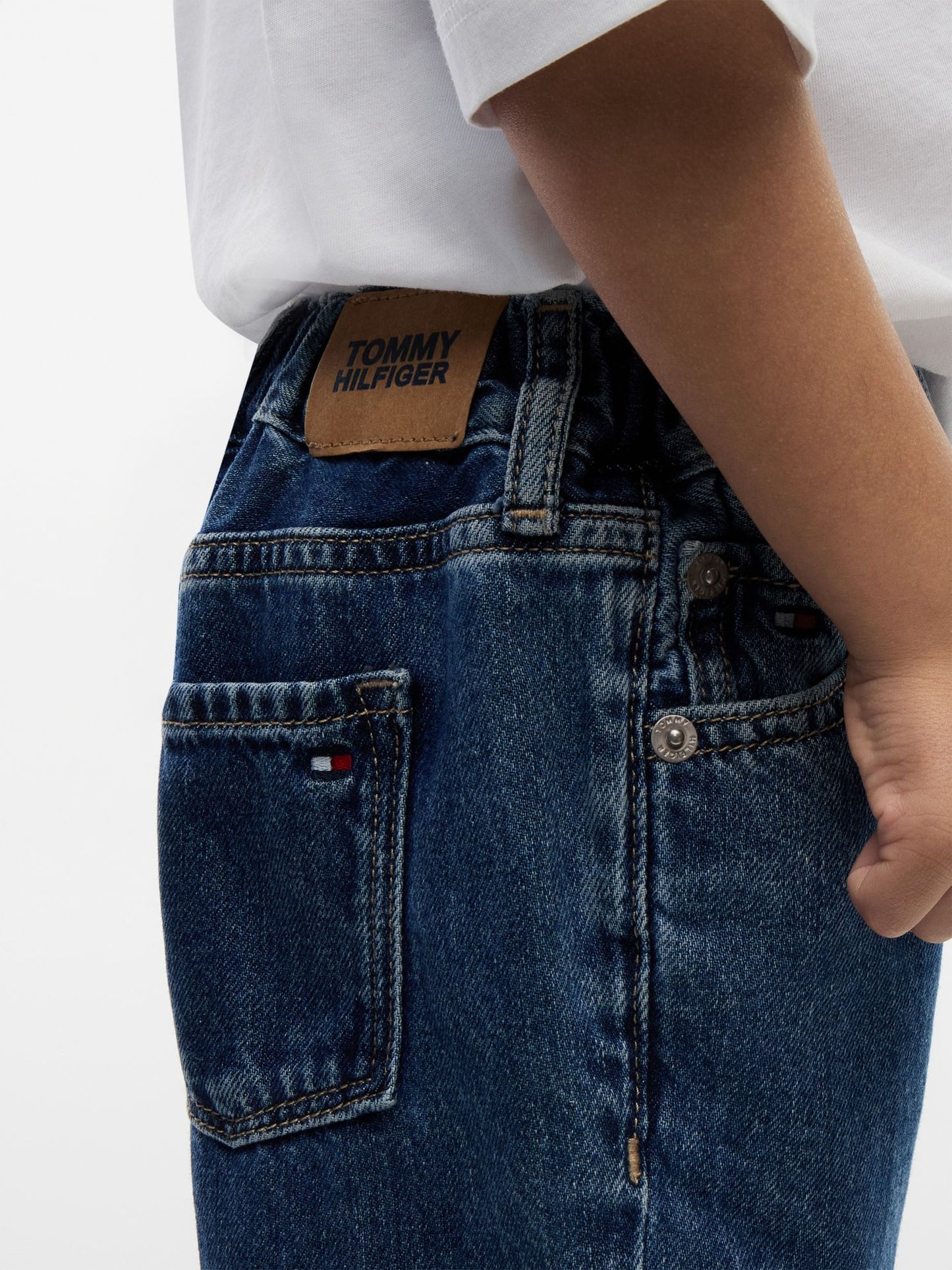 Tommy Hilfiger Kids' Medium Wash Pull-On Jean