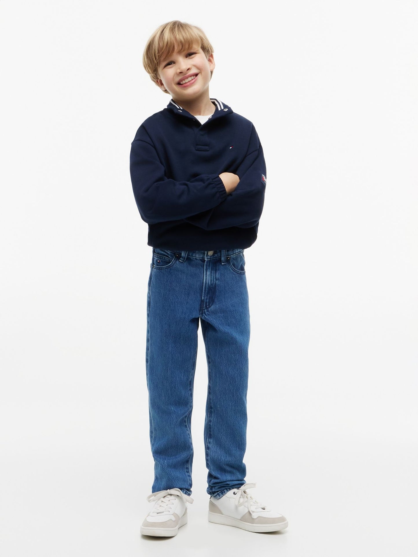Tommy Hilfiger Kids' Medium Wash Straight Jean