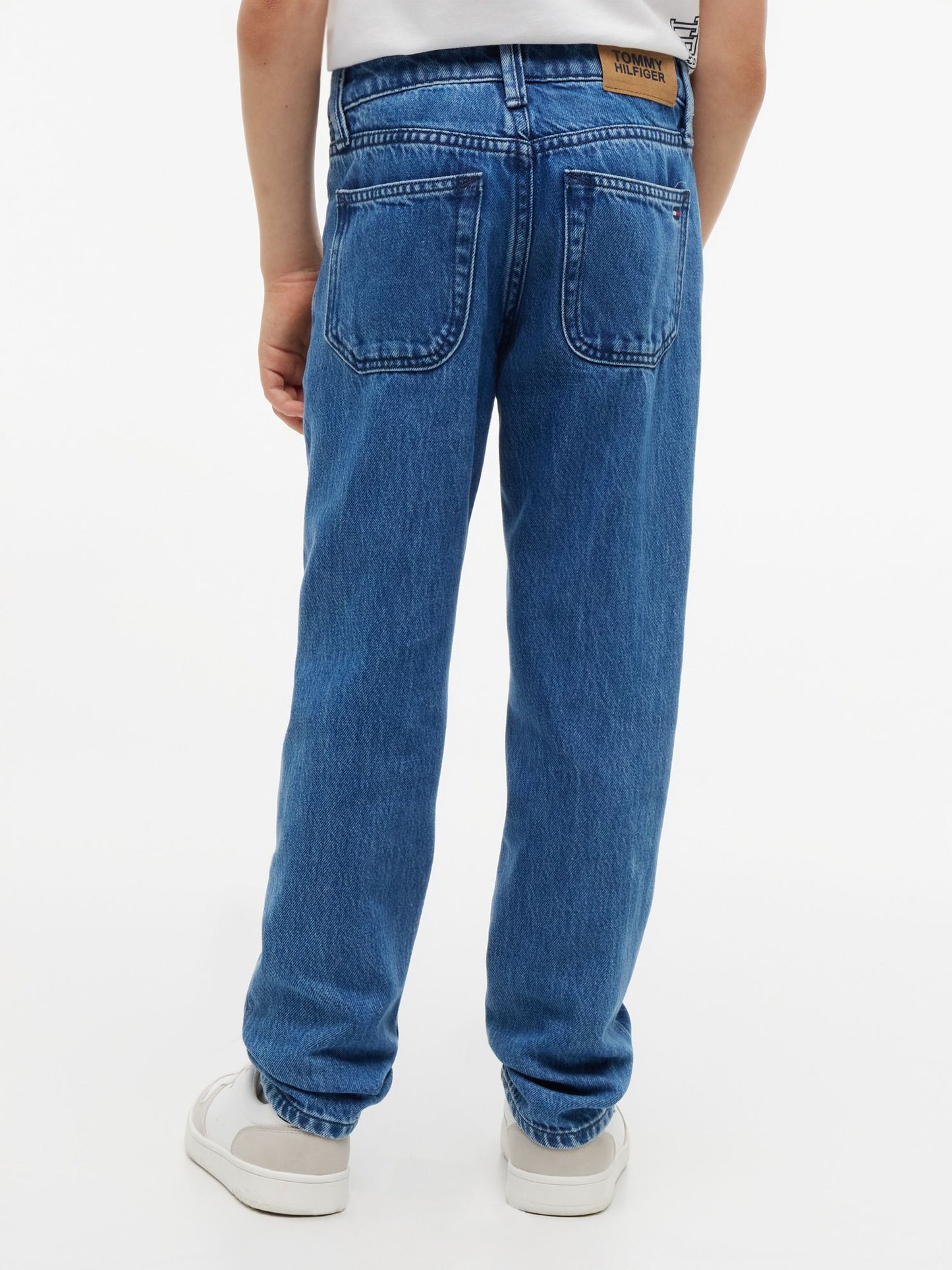 Tommy Hilfiger Kids' Medium Wash Straight Jean
