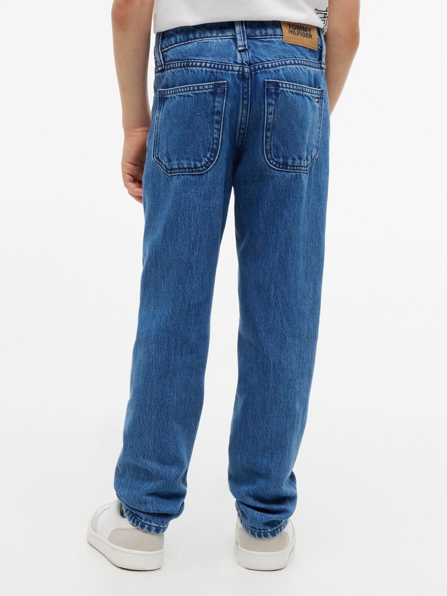 Tommy Hilfiger Kids' Medium Wash Straight Jean
