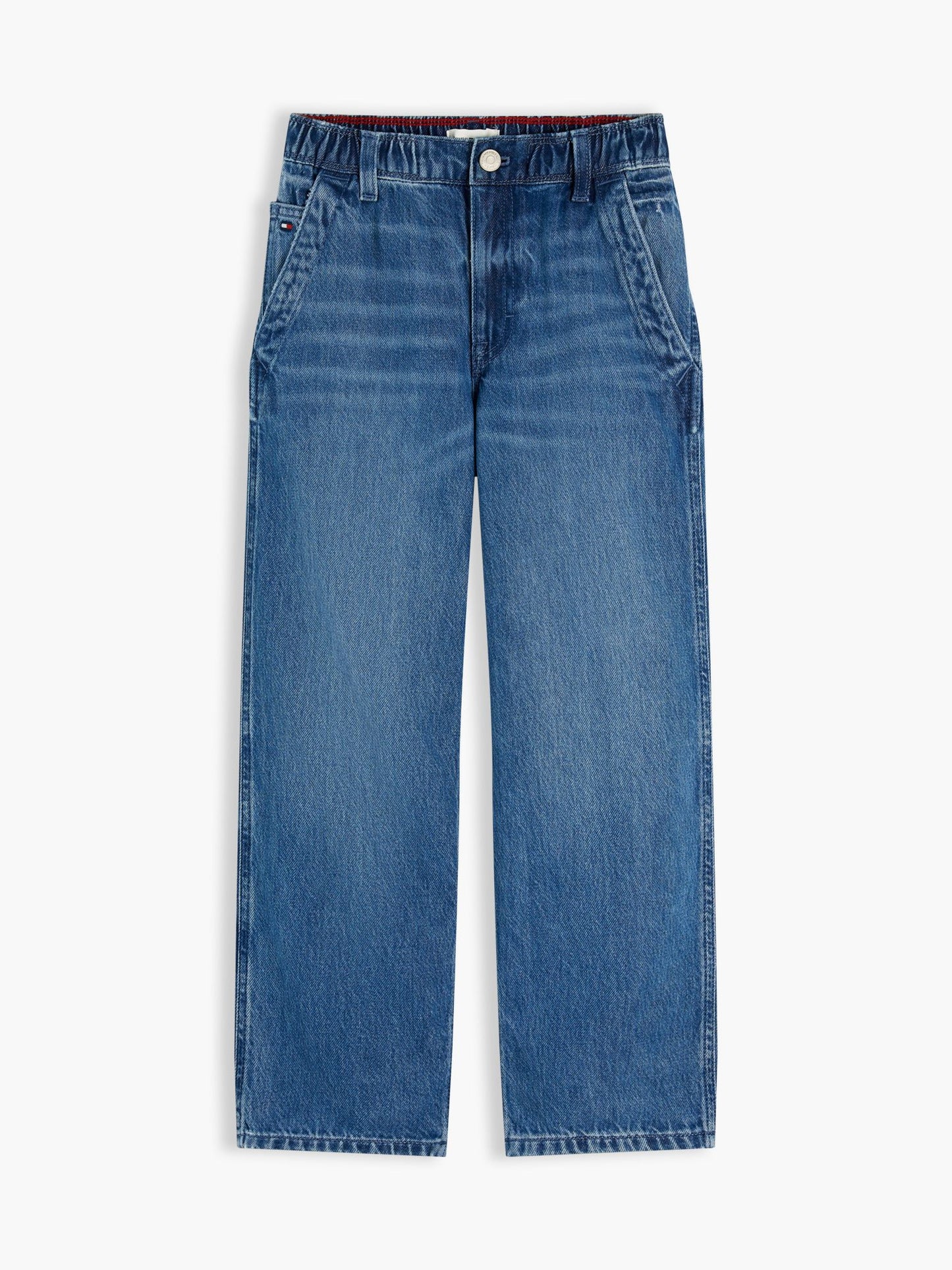 Tommy Hilfiger Kids' Medium Wash Baggy Sailor Jean
