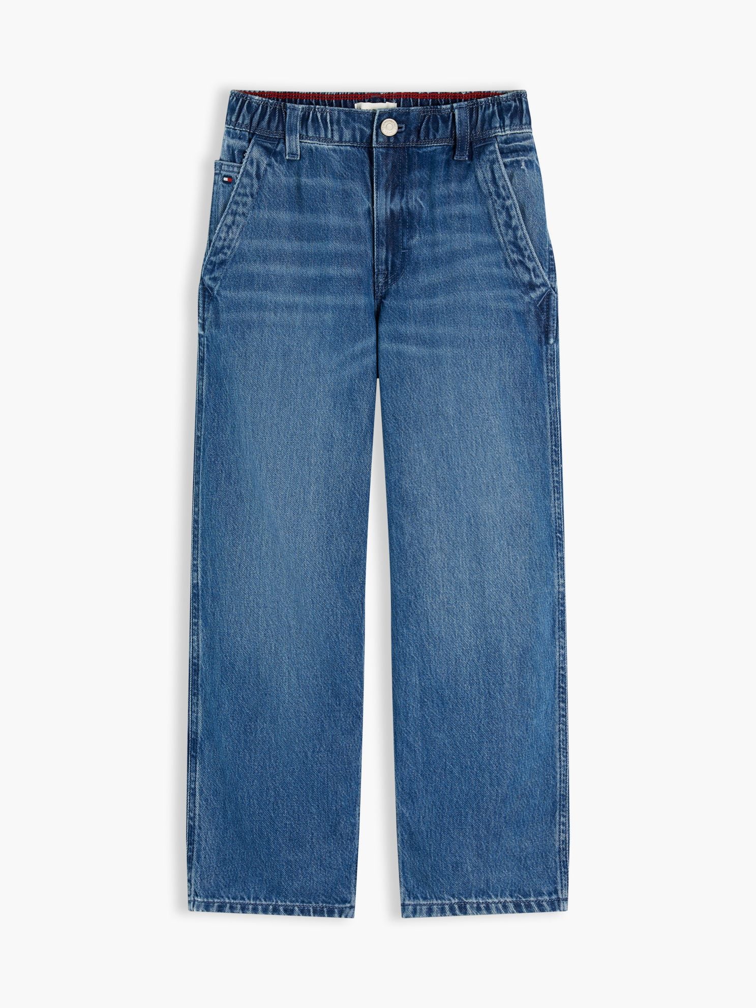 Tommy Hilfiger Kids' Medium Wash Baggy Sailor Jean