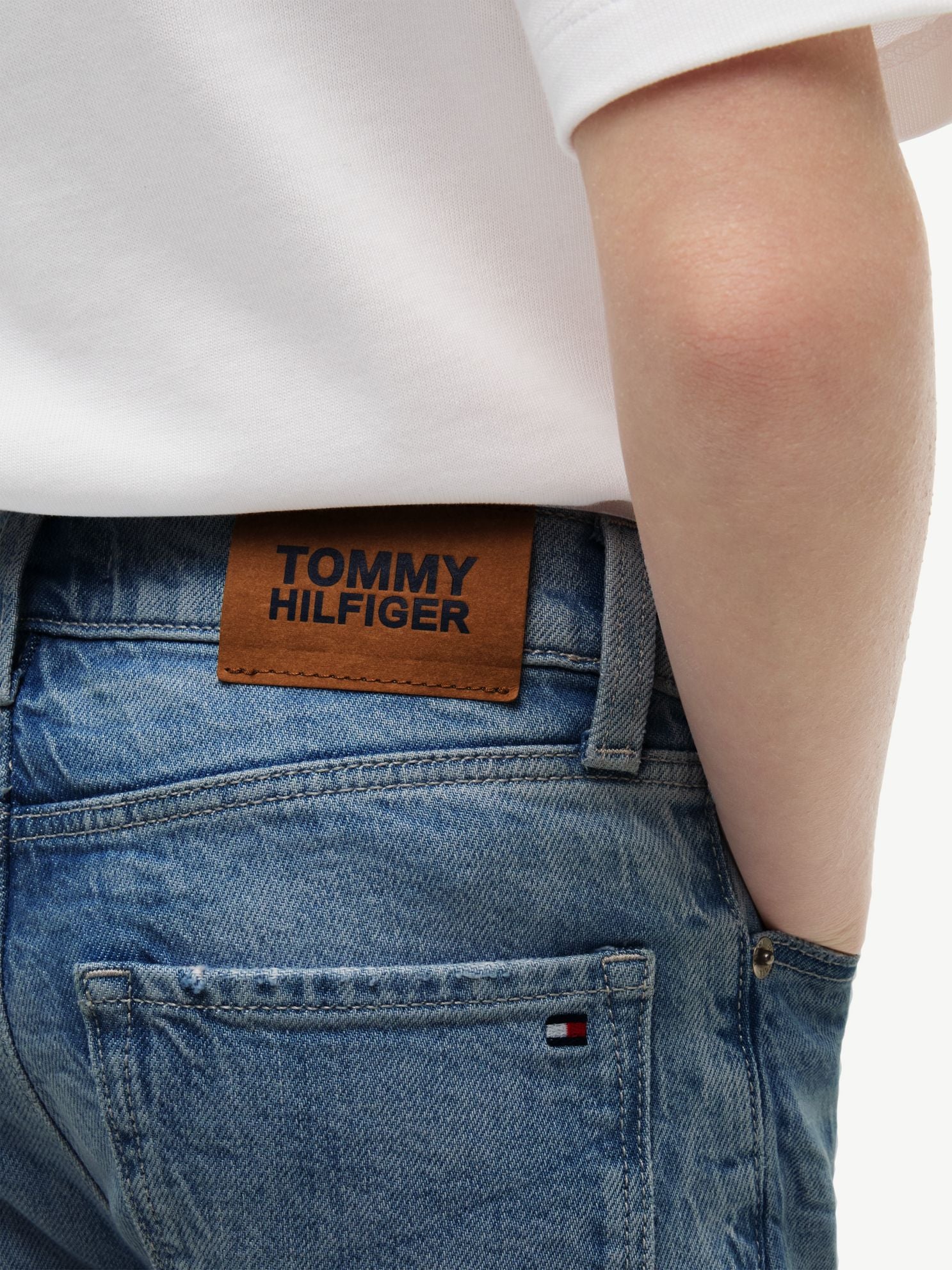 Tommy Hilfiger Kids' Light Wash Archive Jean