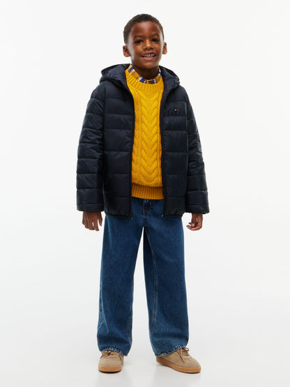 Tommy Hilfiger Kids' Water-Resistant Packable Jacket