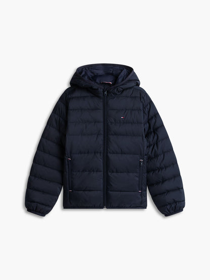 Tommy Hilfiger Kids' Water-Resistant Packable Jacket