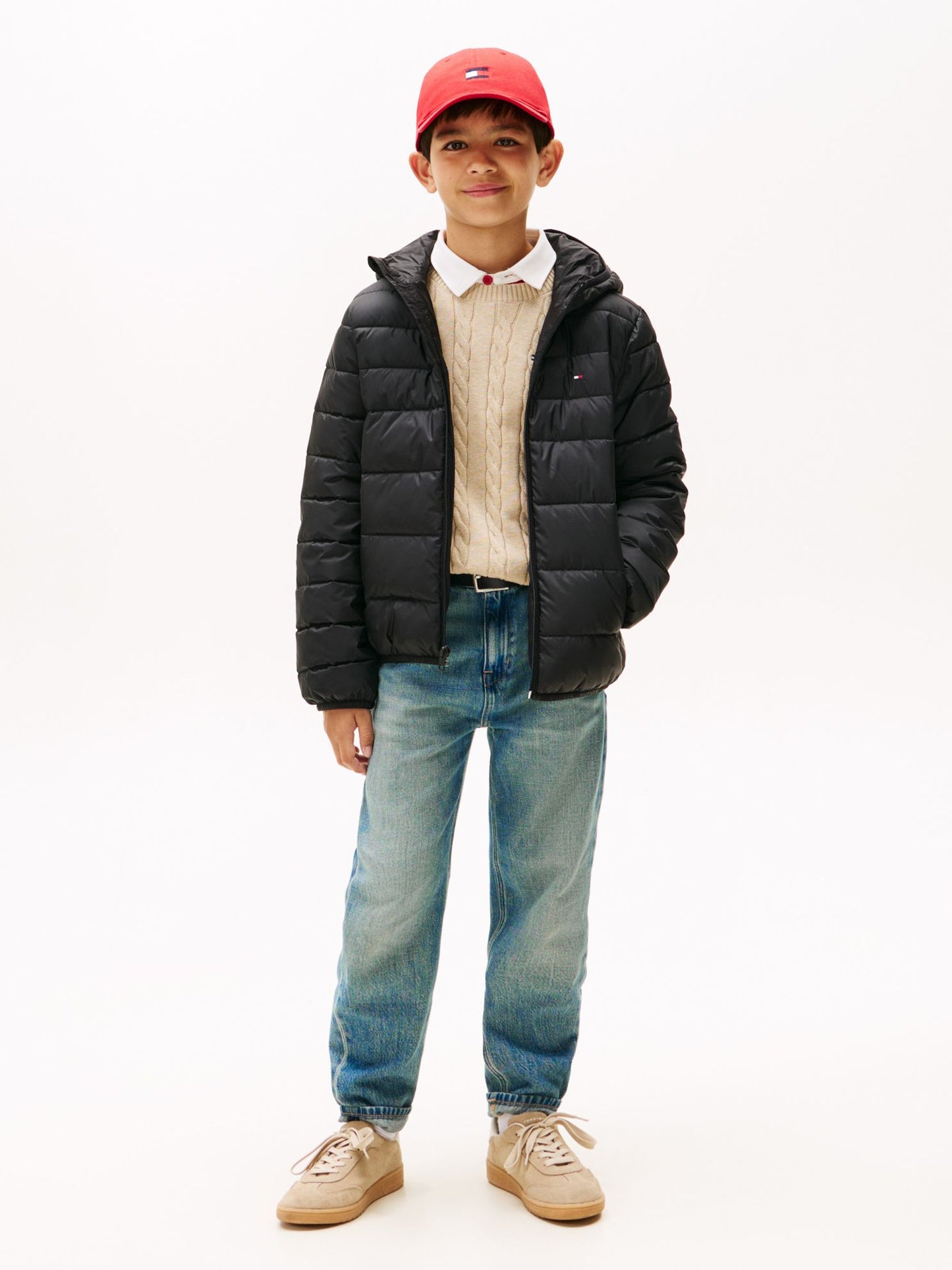 Tommy Hilfiger Kids' Water-Resistant Packable Jacket