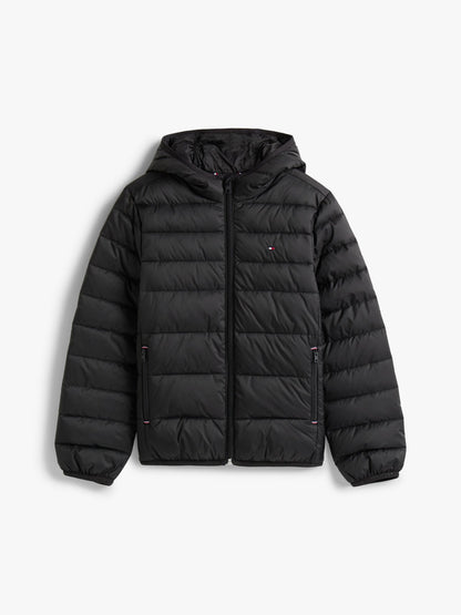 Tommy Hilfiger Kids' Water-Resistant Packable Jacket