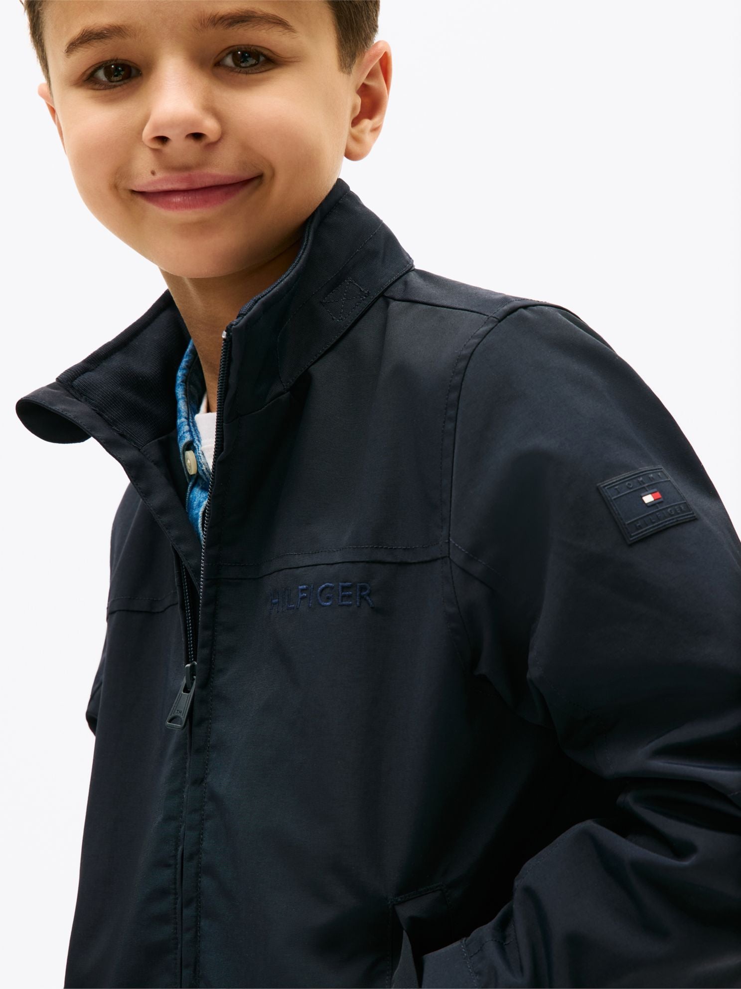 Tommy Hilfiger Kids' Water-Repellent Regatta Jacket