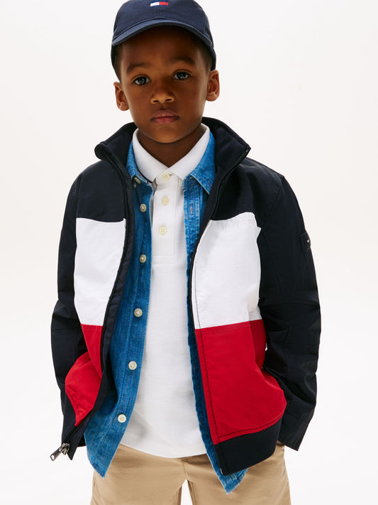 Tommy Hilfiger Kids' Water-Repellent Regatta Jacket