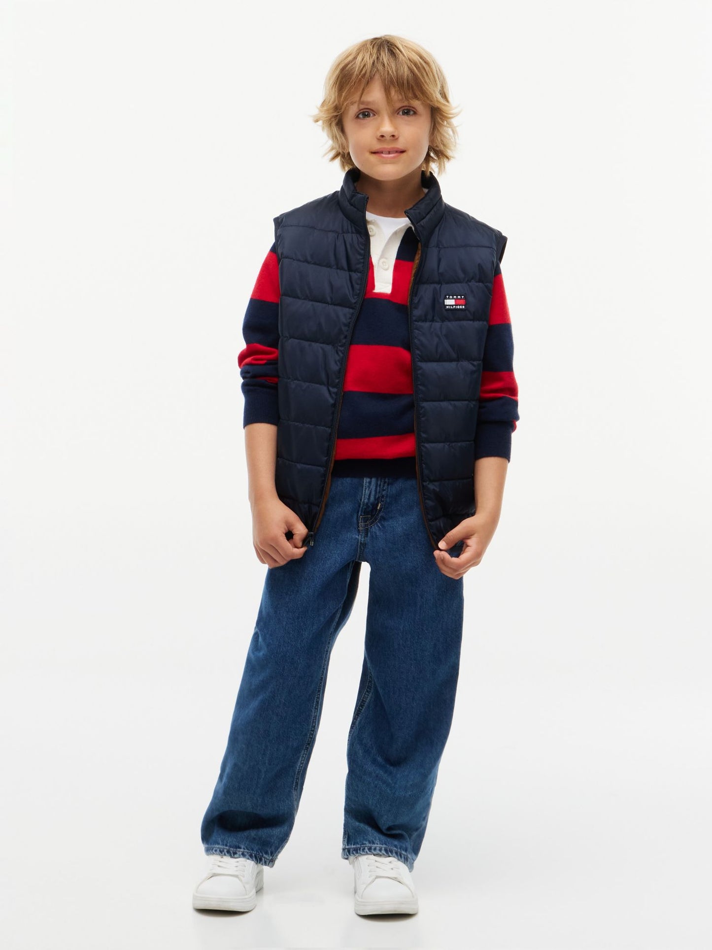 Tommy Hilfiger Kids' Packable Water-Resistant Vest