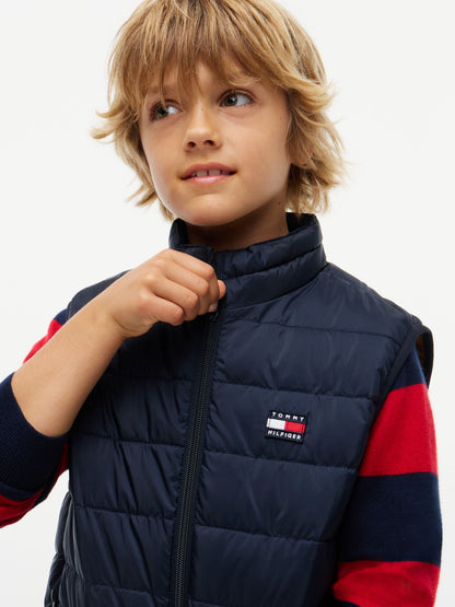 Tommy Hilfiger Kids' Packable Water-Resistant Vest