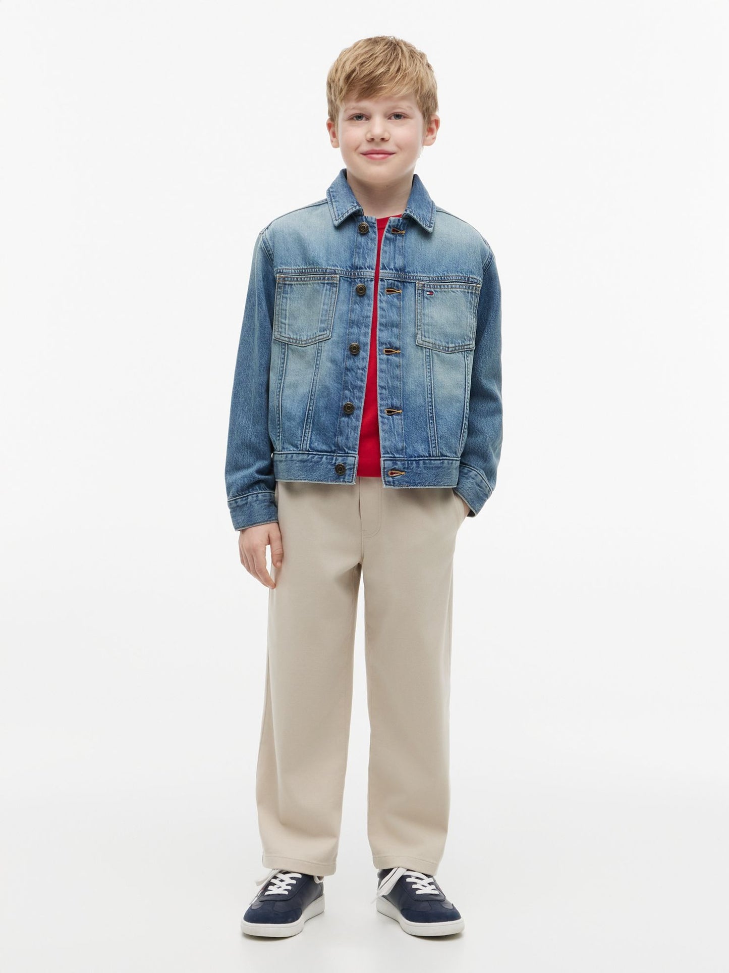 Tommy Hilfiger Kids' Hilfiger Flag Denim Jacket