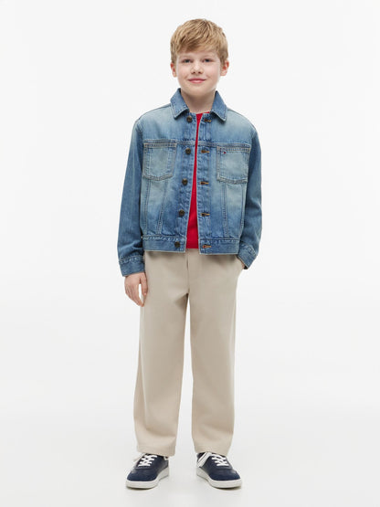 Tommy Hilfiger Kids' Hilfiger Flag Denim Jacket