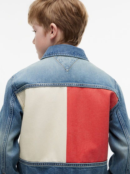 Tommy Hilfiger Kids' Hilfiger Flag Denim Jacket