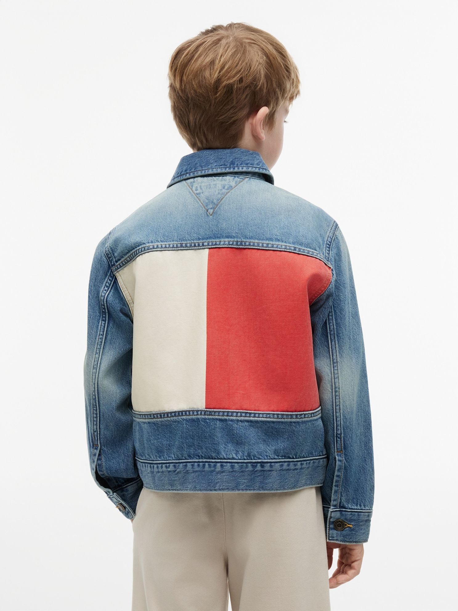 Tommy Hilfiger Kids' Hilfiger Flag Denim Jacket