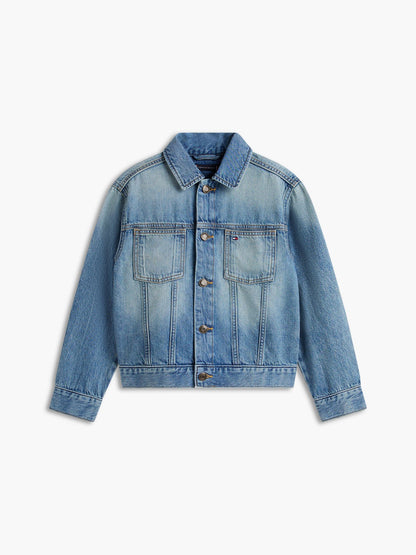 Tommy Hilfiger Kids' Hilfiger Flag Denim Jacket