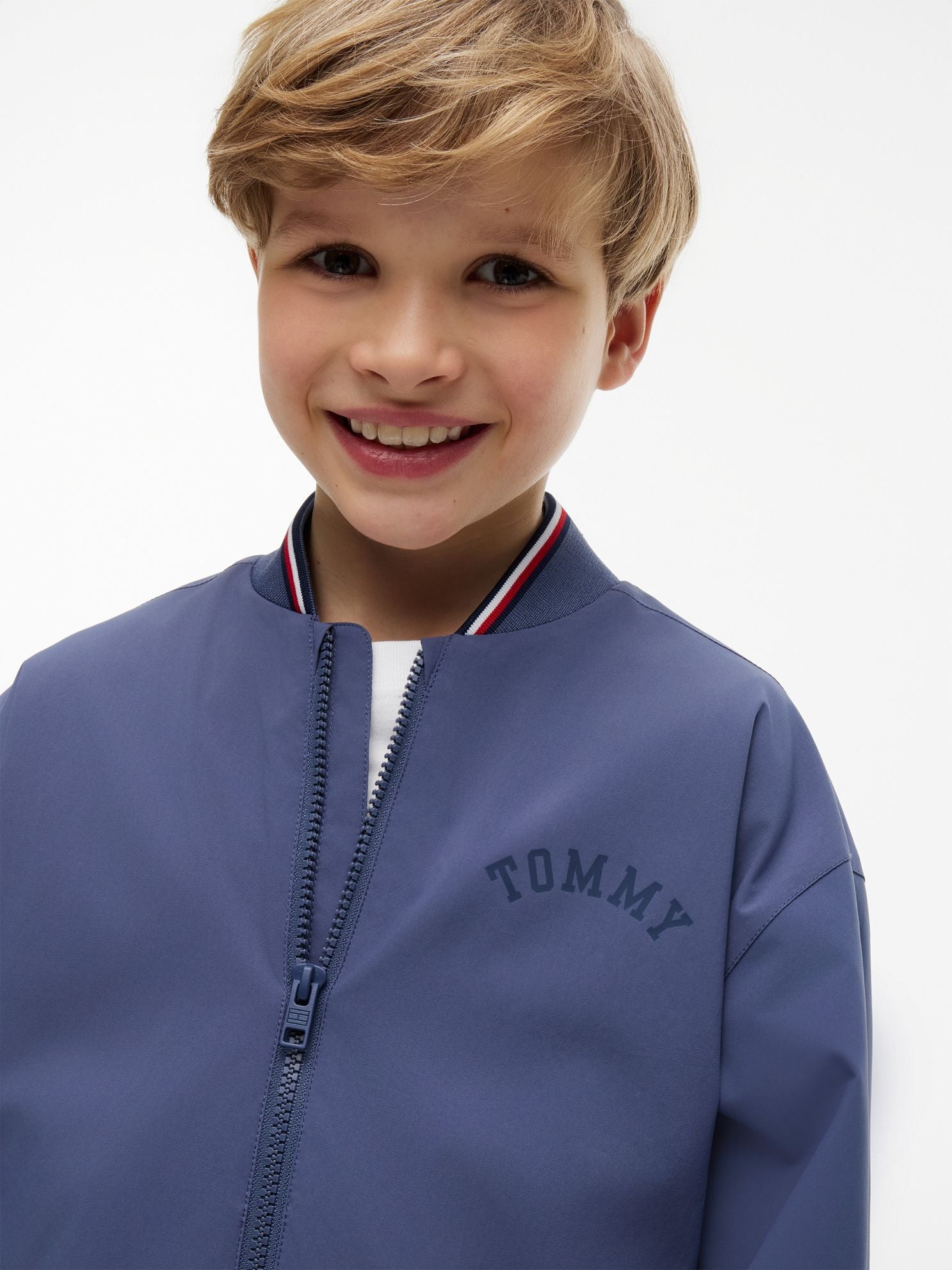 Tommy Hilfiger Kids' Hilfiger Logo Bomber Jacket
