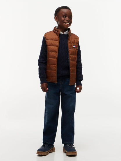 Tommy Hilfiger Kids' Packable Water-Resistant Vest