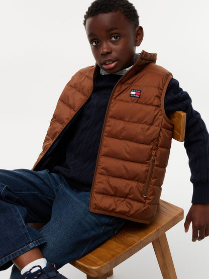 Tommy Hilfiger Kids' Packable Water-Resistant Vest
