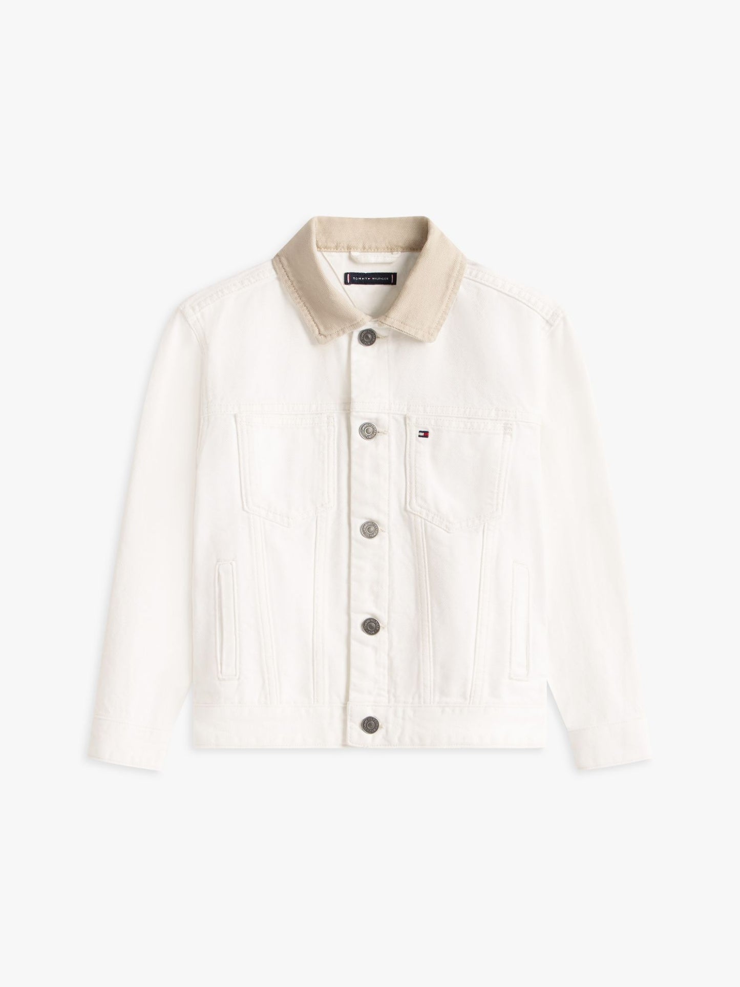 Tommy Hilfiger Kids' Flag Logo Denim Jacket