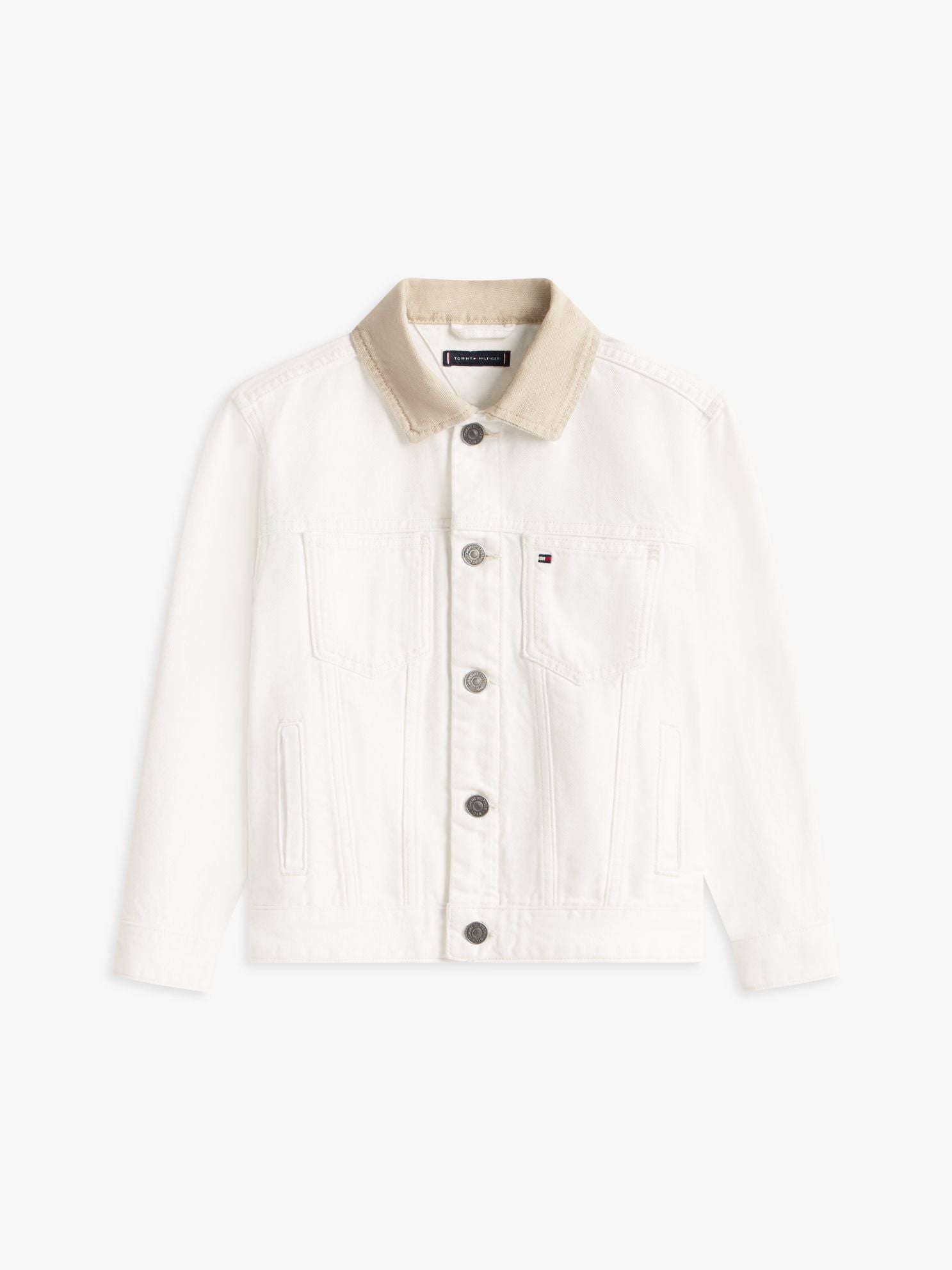 Tommy Hilfiger Kids' Flag Logo Denim Jacket