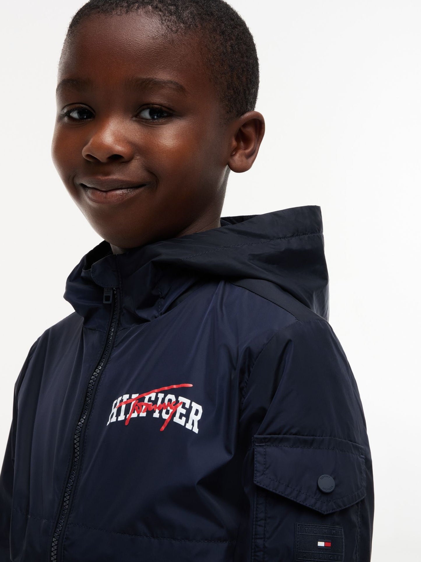 Tommy Hilfiger Kids' Hooded Sailing Jacket