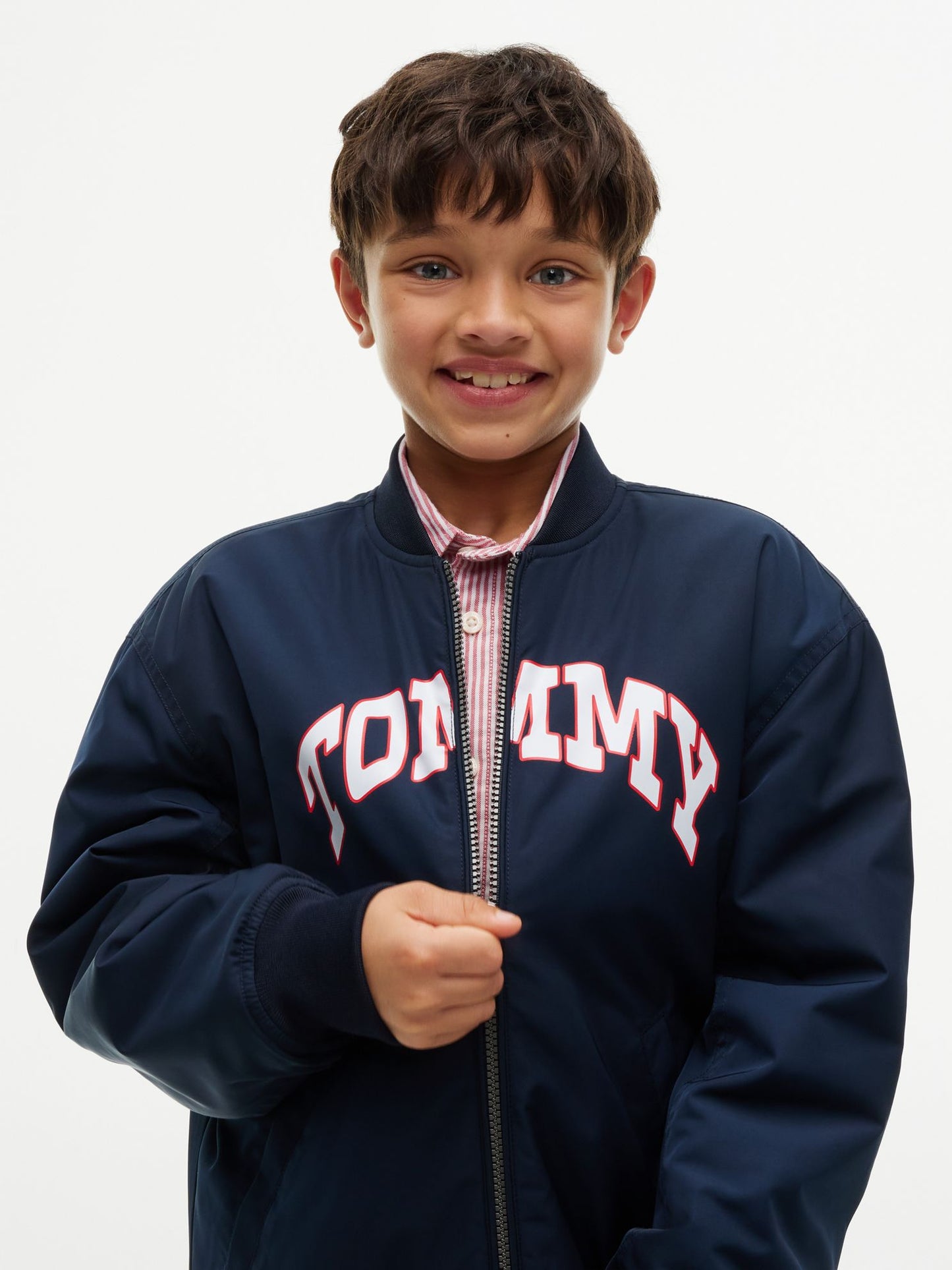 Tommy Hilfiger Kids' Water-Resistant Varsity Bomber