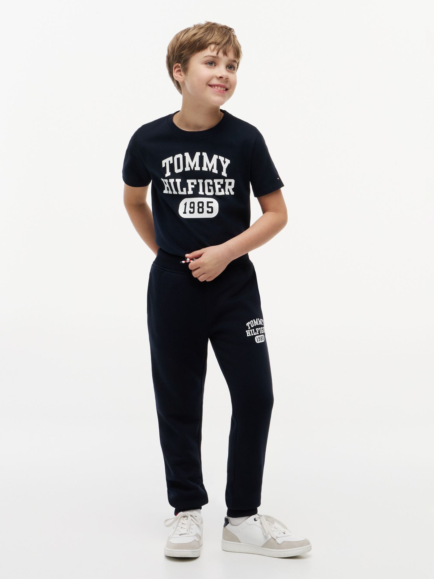 Tommy Hilfiger Kids' Varsity Brushed-Fleece Sweatpant