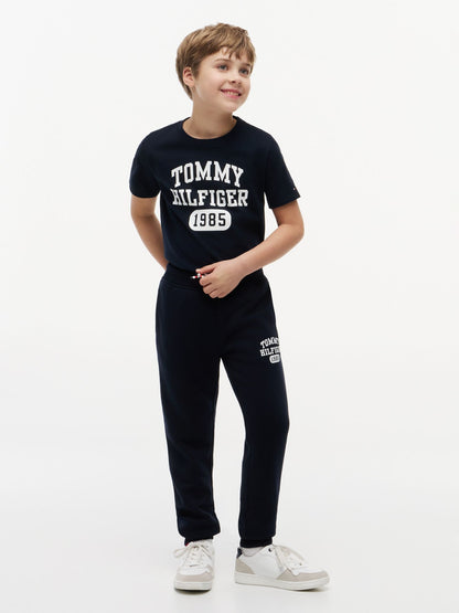 Tommy Hilfiger Kids' Varsity Brushed-Fleece Sweatpant