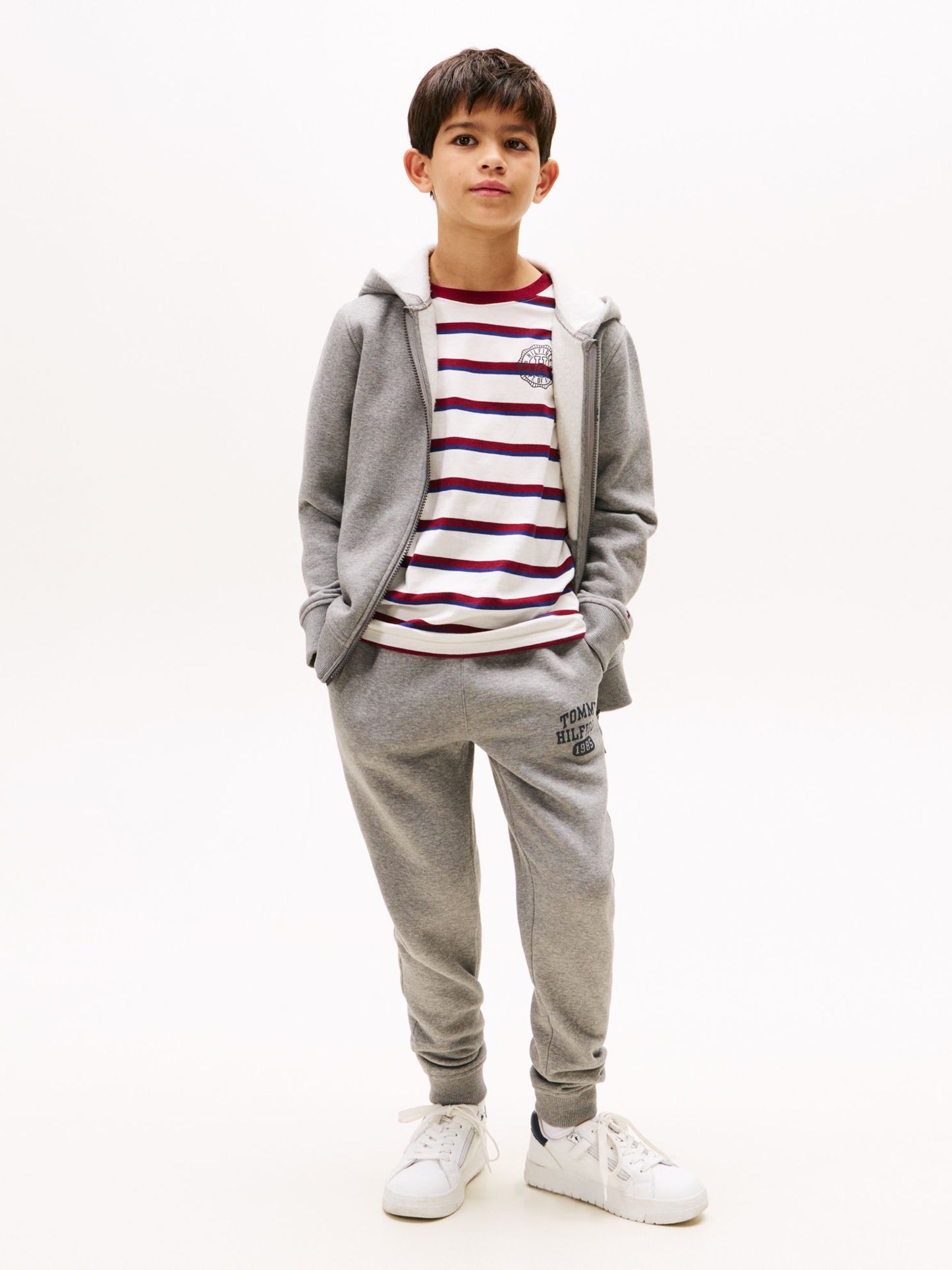 Tommy Hilfiger Kids' Varsity Brushed-Fleece Sweatpant