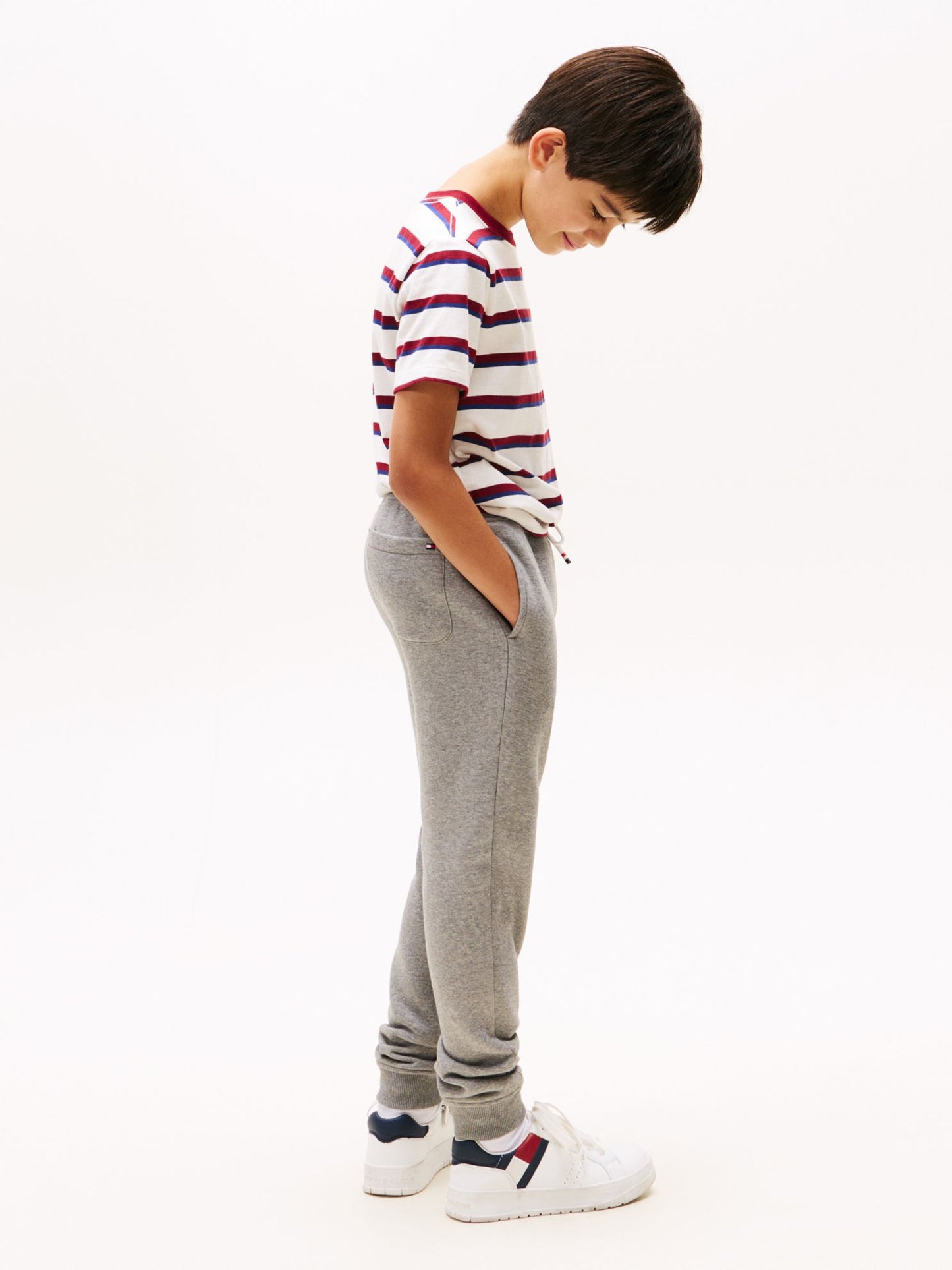 Tommy Hilfiger Kids' Varsity Brushed-Fleece Sweatpant