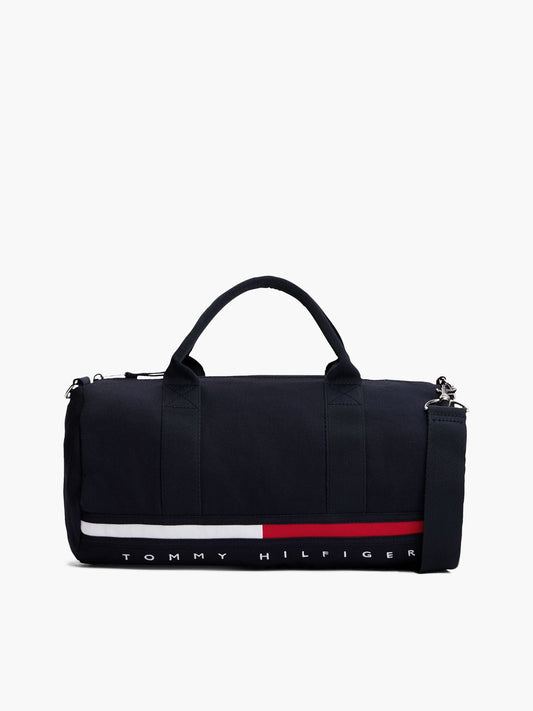 Tommy Hilfiger Kids' Flag Stripe Logo Duffel Bag