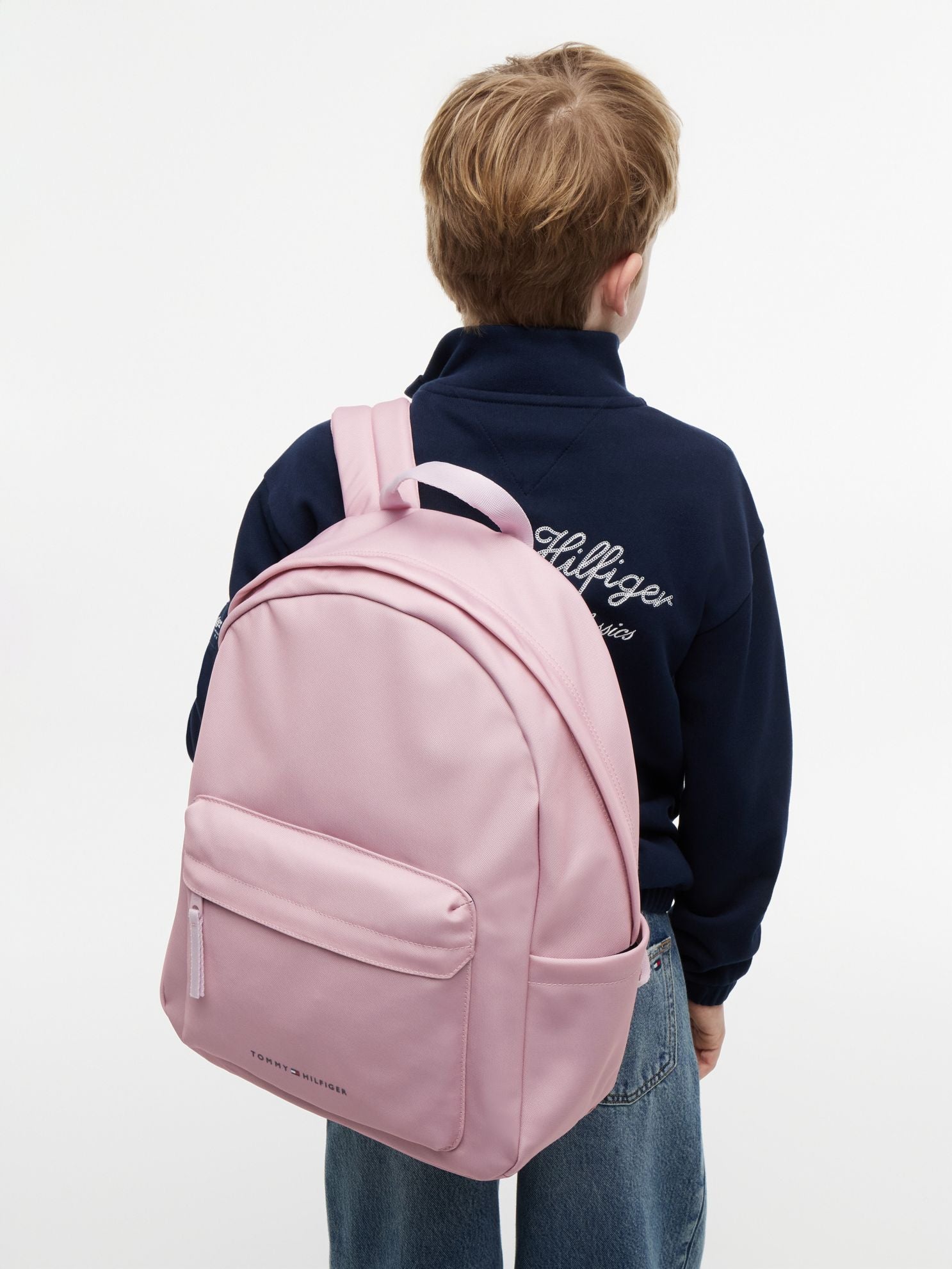 Tommy Hilfiger Kids' Classic Hilfiger Logo Backpack