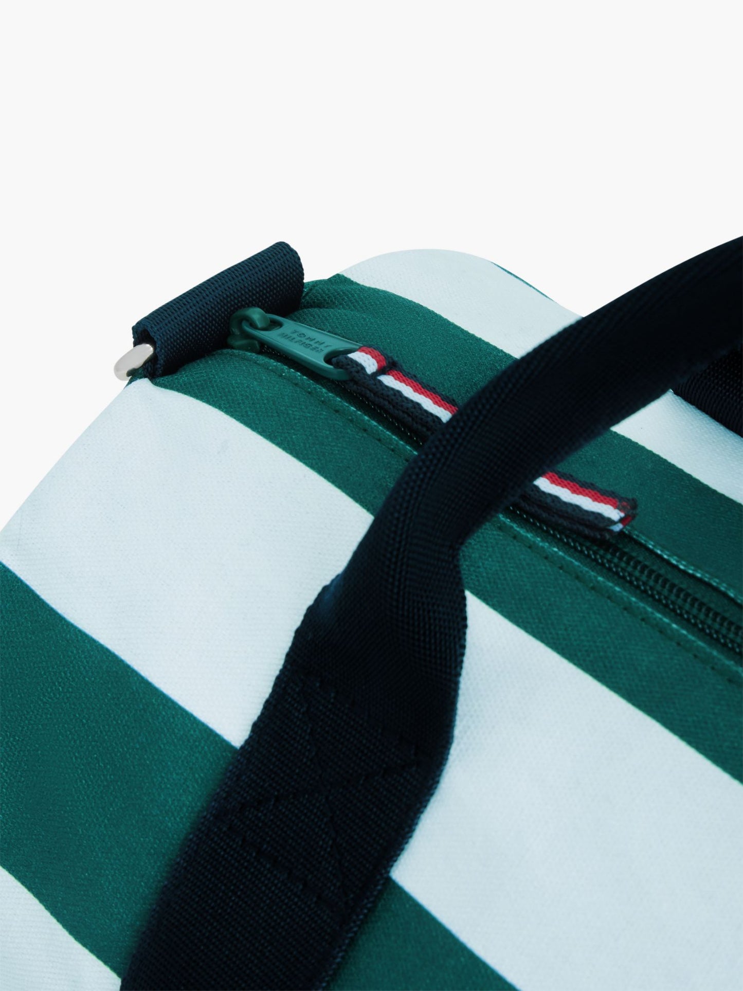 Tommy Hilfiger Kids' Football Logo Striped Duffel Bag