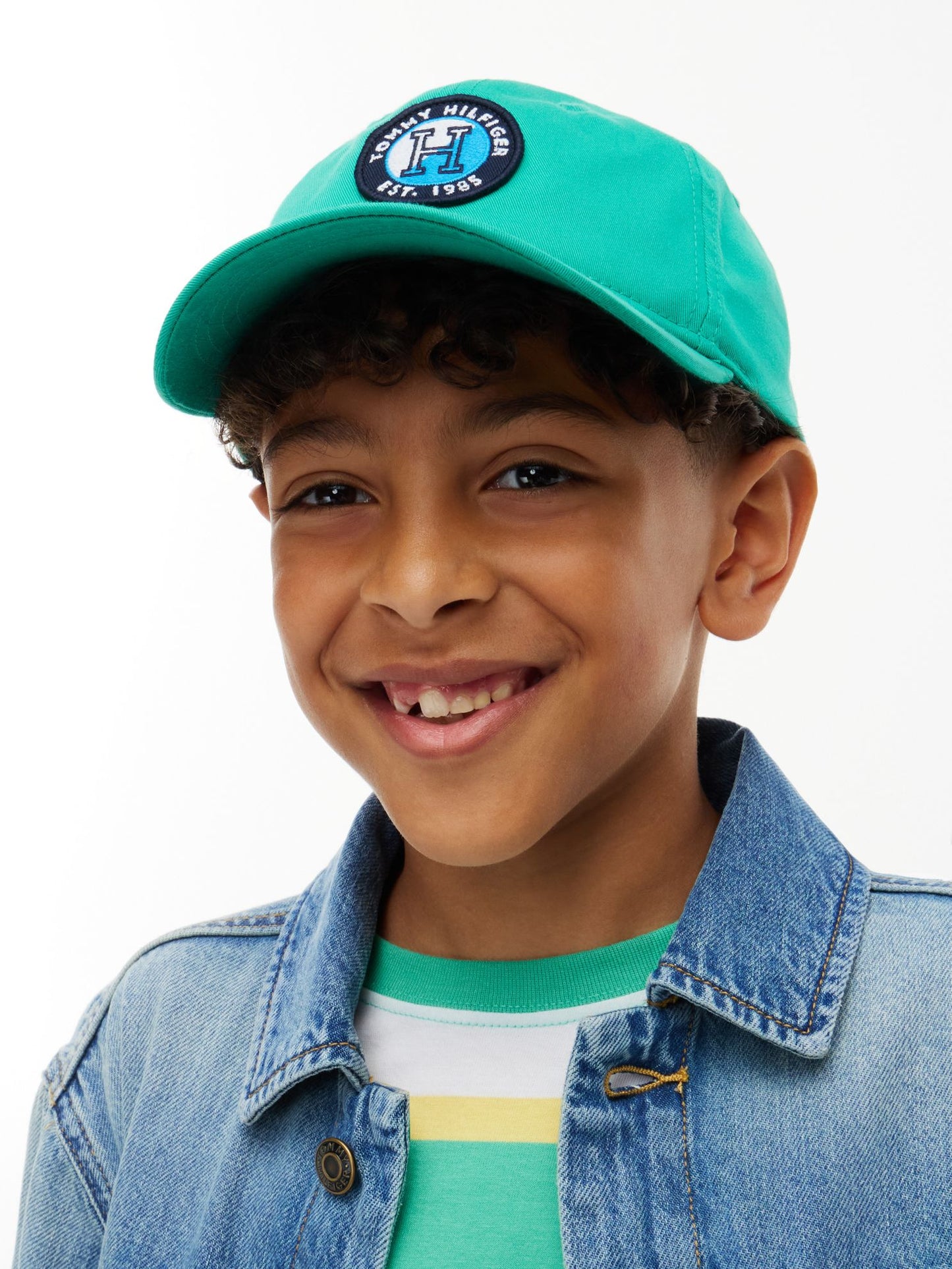 Tommy Hilfiger Kids' Circle H Logo Baseball Cap