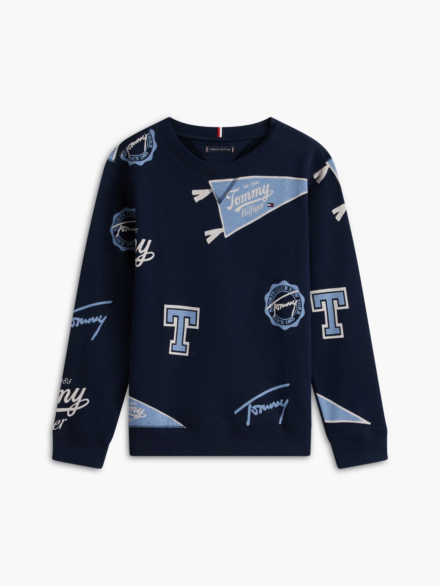 Tommy Hilfiger Kids' Allover Tommy Logo Sweatshirt