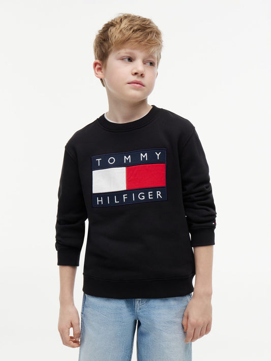 Tommy Hilfiger Kids' Flag Badge Sweatshirt