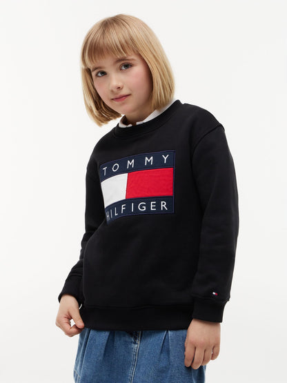Tommy Hilfiger Kids' Flag Badge Sweatshirt