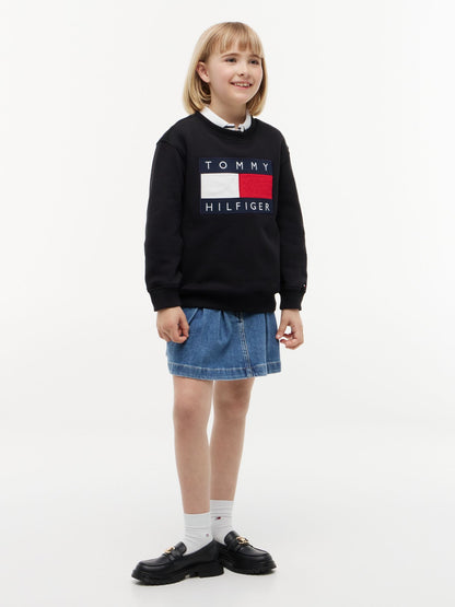 Tommy Hilfiger Kids' Flag Badge Sweatshirt