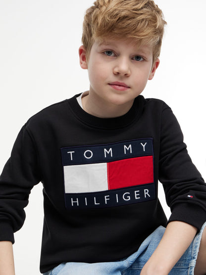 Tommy Hilfiger Kids' Flag Badge Sweatshirt