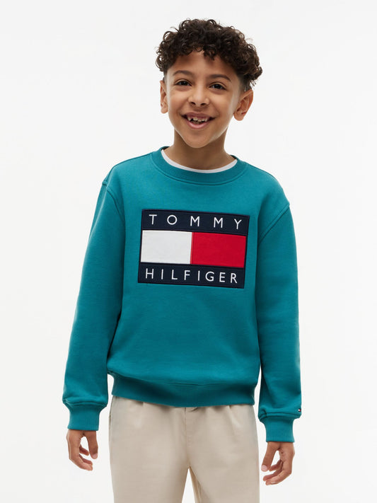 Tommy Hilfiger Kids' Flag Badge Sweatshirt