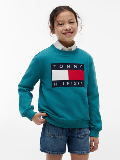 Tommy Hilfiger Kids' Flag Badge Sweatshirt
