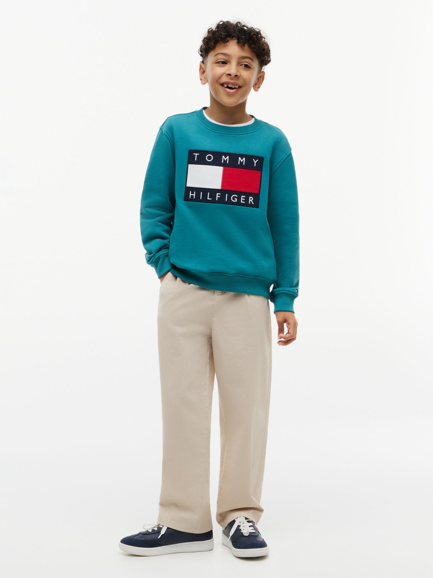Tommy Hilfiger Kids' Flag Badge Sweatshirt