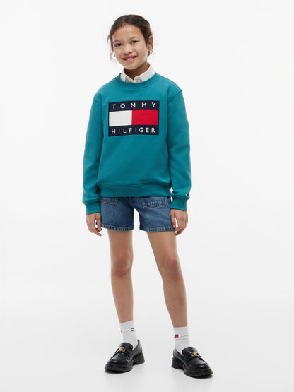 Tommy Hilfiger Kids' Flag Badge Sweatshirt