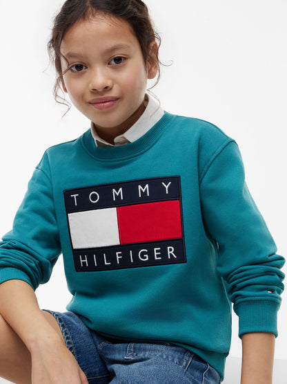 Tommy Hilfiger Kids' Flag Badge Sweatshirt