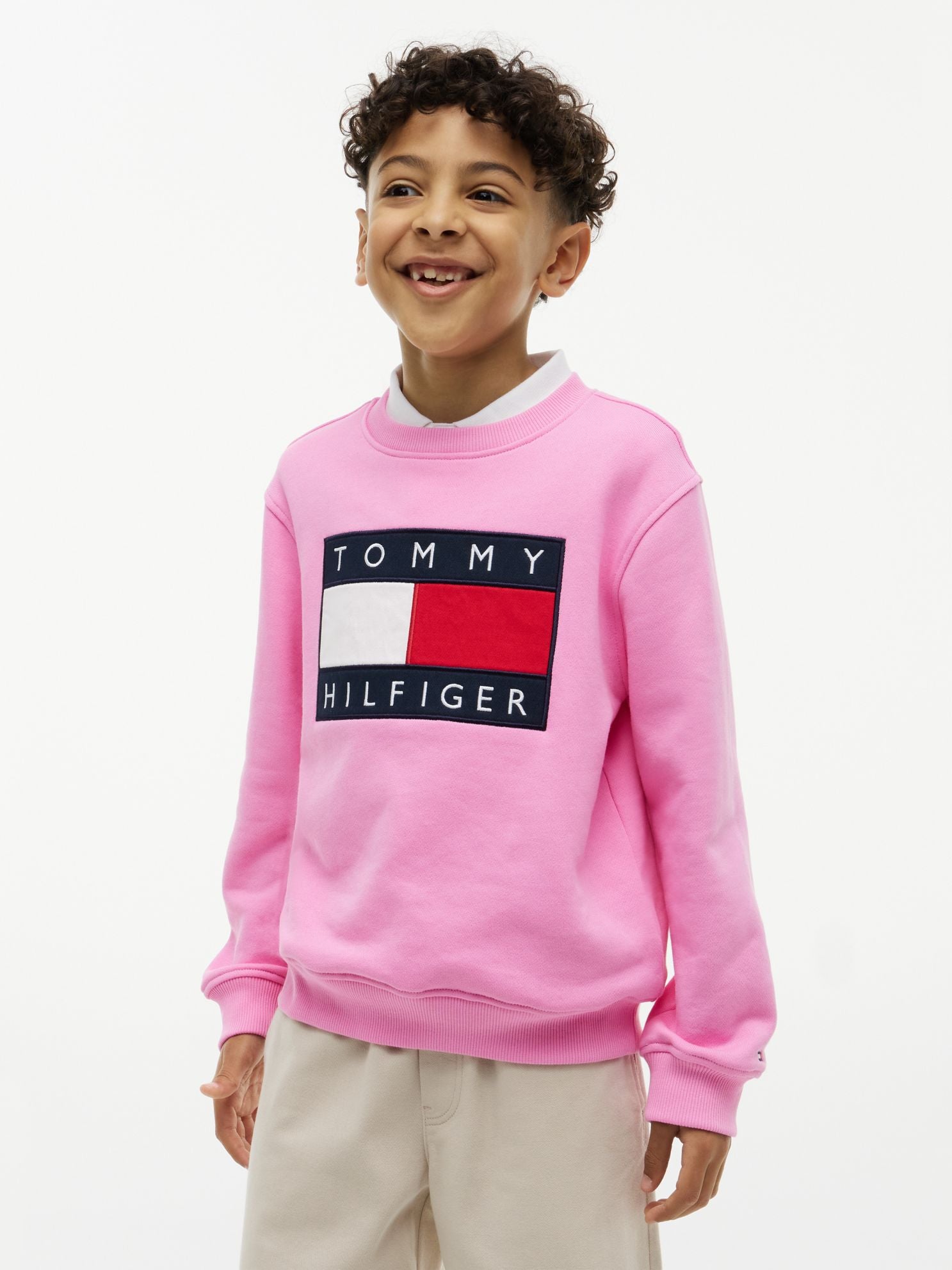 Tommy Hilfiger Kids' Flag Badge Sweatshirt