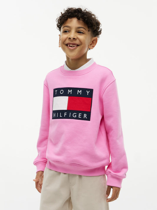 Tommy Hilfiger Kids' Flag Badge Sweatshirt