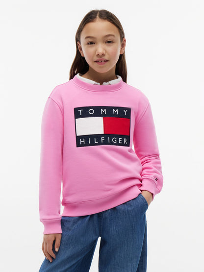 Tommy Hilfiger Kids' Flag Badge Sweatshirt