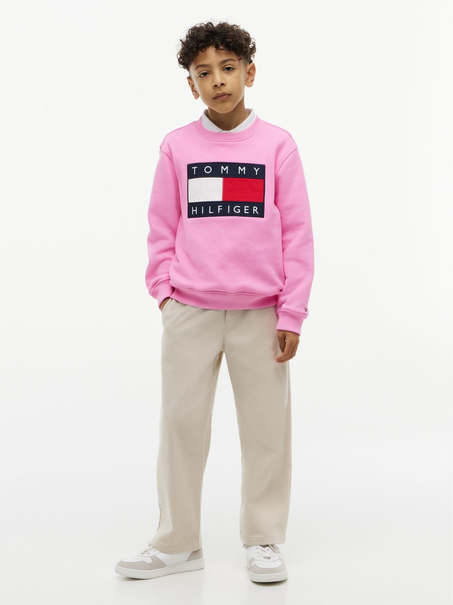 Tommy Hilfiger Kids' Flag Badge Sweatshirt